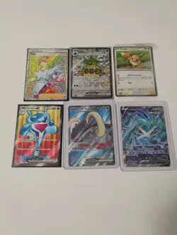 Pokemon 35 Card Illustration Rare-Full Art-Secret Rare-SIR-Sealed Promo Holo Lot - Image 4