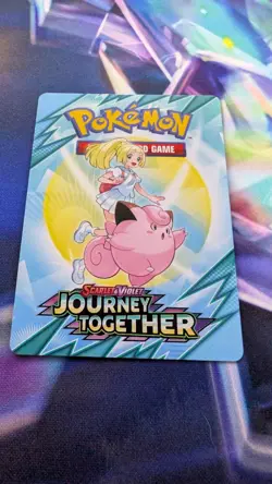 Pokemon TCG Journey Together Trainer Tips Art Card Ft. Lillie & Clefairy - Image 1