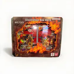 One Piece Card Game Illustration Box Vol. 5 NEW Lot Of 5 Sealed Boxes - Image 1