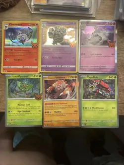 X6 Pokemon Holo Rare Cards Near Mint! +Bonus Cards W/every Purchase. FREESHIP! - Image 1