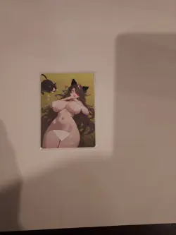 beautiful delicate moan anime waifu card st-03 - Image 3