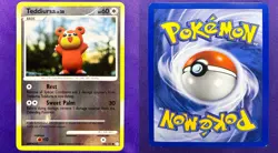 Teddiursa | 105/123 | Mysterious Treasures | Pokemon Card | Reverse Holo | LP - Image 3