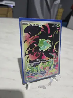 Pokemon TCG Mega Evolutions Bulbasaur Illustration Rare Card 133/132 - Image 2