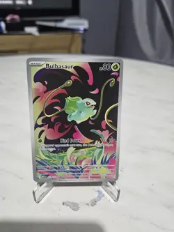 Pokemon TCG Mega Evolutions Bulbasaur Illustration Rare Card 133/132 - Image 4