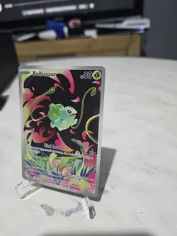 Pokemon TCG Mega Evolutions Bulbasaur Illustration Rare Card 133/132 - Image 5