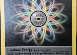 Pokemon Rainbow Energy Rare Team Rocket 80/82 Regular Wizards Card 2000 - Image 3