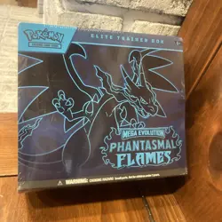 Pokemon Phantasmal Flames Mega Evolution Elite Trainer Box Training Card Game - Image 2
