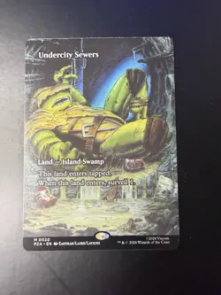 Undercity Sewers (Borderless) Teenage Mutant Ninja Turtles Source Material... - Image 1