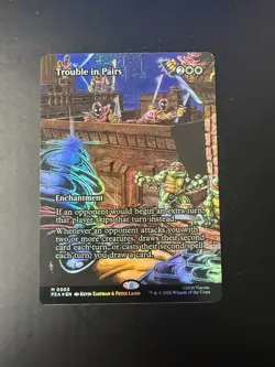 Trouble in Pairs (Borderless) Teenage Mutant Ninja Turtles Source Material Foil - Image 1