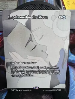 Imprisoned in the Moon - #14 Foil (Borderless) Avatar: The Last Airbender - Mtg - Image 1