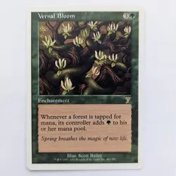 Vernal Bloom, Seventh Edition (7ED) #281, NM MTG - Image 1