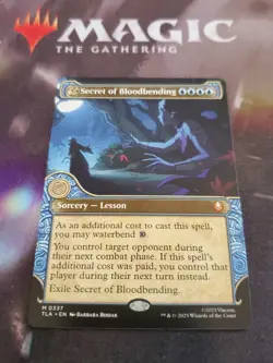 Mtg. Secret of Bloodbending. Showcase. Avatar: The Last Airbender. Pack Fresh - Image 1