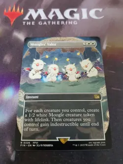 Mtg. Moogles' Valor. Borderless. Final Fantasy. Pack Fresh - Image 1