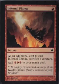 Infernal Plunge - Innistrad: #148, Magic: The Gathering Nm C277 - Image 1
