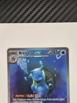 Blastoise ex 200/165 SV 151 Special Illustration Rare SIR Pokemon TCG NM+ - Image 3