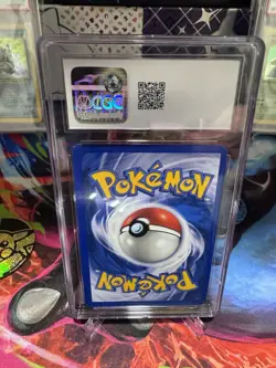 Dark Weezing 14/82 Team Rocket 2000, Holo Graded CGC 9 MINT Pokemon - Image 2