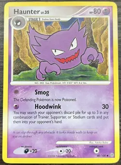 Haunter 40/100 Pokemon TCG Diamond & Pearl Stormfront MINT NM - Image 1