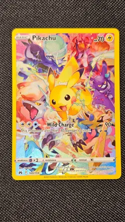 Pokemon Pikachu Crown Zenith 160/159 Secret Rare Full Art Holo - Near Mint/Mint - Image 2