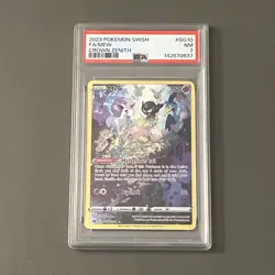 Pokemon TCG: Mew GG10/GG70 Crown Zenith: Galarian Gallery Holo PSA 7 - Image 1