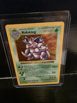 Pokemon TCG Nidoking Base Set 11/102 Holo 1999-2000 Wizards Base Set... - Image 1