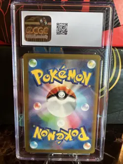 CGC 10 Ninetales 110/108 AR SV3 Ruler of the Black Flame Japanese Pokemon - Image 2