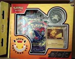 Pokemon Day 2026 Collection 30th Anniversary Box Promo W/ Coin - Sealed - Image 1
