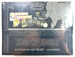 Pokemon TCG Sword & Shield Zamazenta ETB Elite Trainer Box Plus Factory Sealed - Image 2