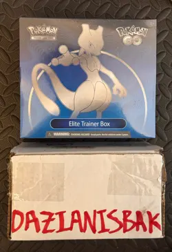 Pokemon TCG Pokemon GO Elite Trainer Box ETB Factory Sealed - Image 4