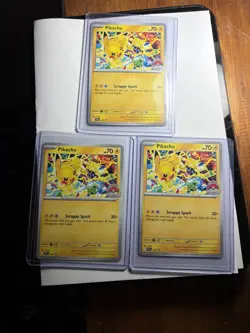 Pikachu [World Championships] Promo 225 Scarlet & Violet Pokemon Near Mint - Image 1
