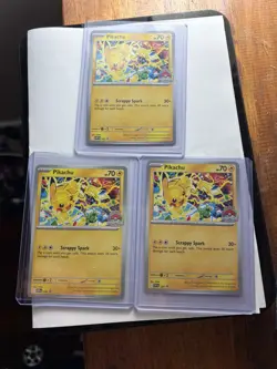 Pikachu [World Championships] Promo 225 Scarlet & Violet Pokemon Near Mint - Image 2