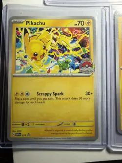 Pikachu [World Championships] Promo 225 Scarlet & Violet Pokemon Near Mint - Image 3