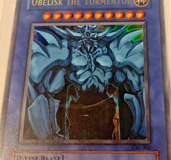 YuGiOh Obelisk the Tormentor GBI-002 Ultra Rare Promo 2003 - Image 3