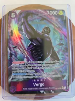 Vergo (OP14-061) (V.2) R Full Art One Piece TCG - Image 1