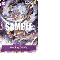 Monkey.D.Luffy - P-041 - One Piece TCG - Promo - English - Sealed - Image 1