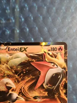 Pokemon TCG Entei-EX Dark Explorers Holo Card 13/108 Rare 2012 - Image 3