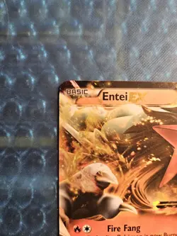 Pokemon TCG Entei-EX Dark Explorers Holo Card 13/108 Rare 2012 - Image 4
