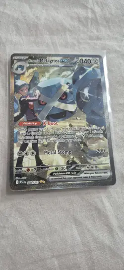 Steven's Metagross EX 289/217 Ascended Heroes Mint Pokemon Card English - Image 2
