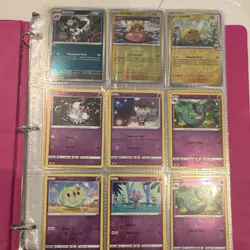 279pc Pokemon TCG Card Lot Binder - Image 1