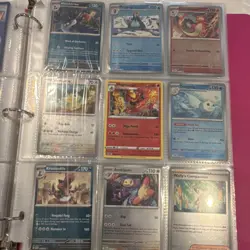 279pc Pokemon TCG Card Lot Binder - Image 5