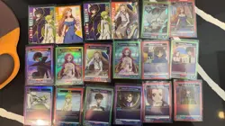 Union Arena UE04BT CODE GEASS 18 Card Lot: R+SR+AP All NM - Image 1