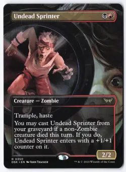 Undead Sprinter (Borderless) R Duskmourn: House of Horror 350 NM - Image 1