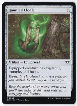 Haunted Cloak C Commander Masters 389 NM - Image 1