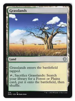 Grasslands U Commander: Dominaria United 214 NM - Image 1