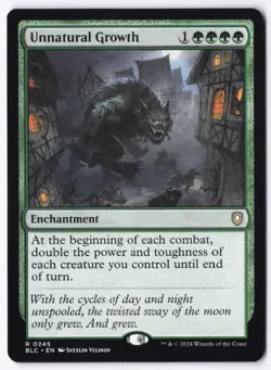 Unnatural Growth R Commander: Bloomburrow 245 NM - Image 1