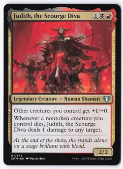 Judith, the Scourge Diva U Commander Masters 341 NM - Image 1