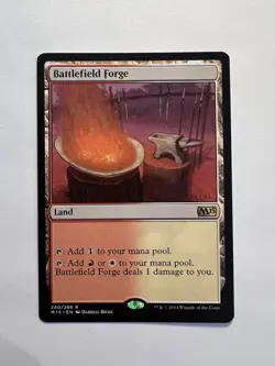 Battlefield Forge - MTG Core Set 2015 - NM - Image 1