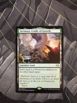 Yavimaya, Cradle of Growth Modern Horizons 2 Regular - Image 1