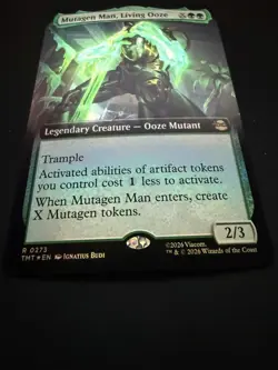 Mutagen Man, Living Ooze #269 Extended Art Foil MTG TMNT Magic NM - Image 3