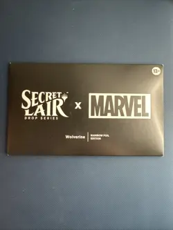 MTG Secret Lair: Secret Lair x Marvel's Wolverine - Rainbow Foil New Sealed - Image 1