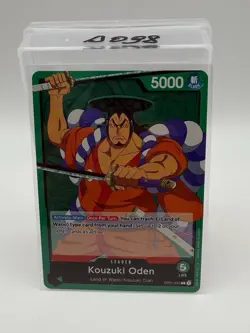 Kouzuki Oden - OP01-031 - Leader - Near Mint - English - One Piece Card Game - Image 1